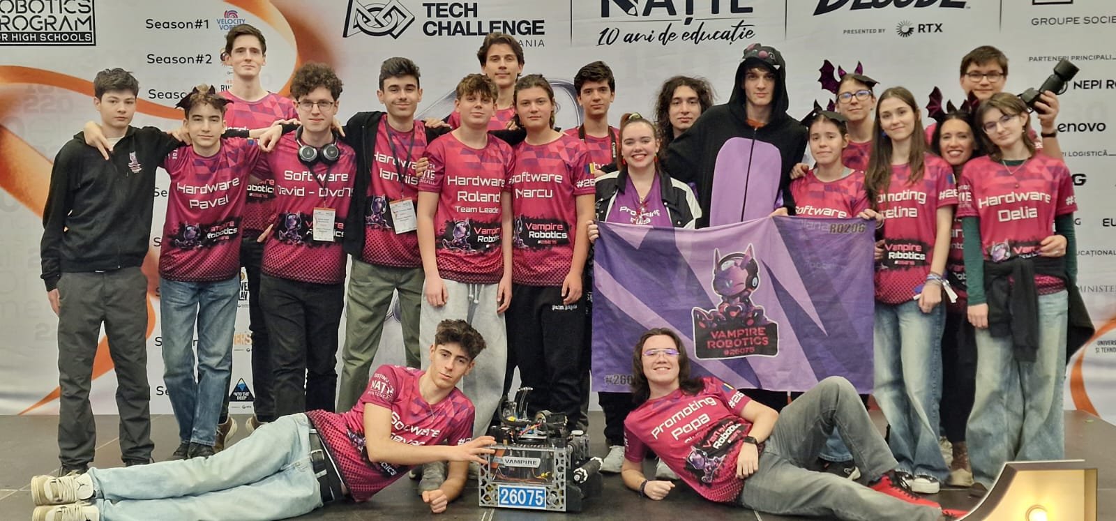 Vampire Robotics team photo